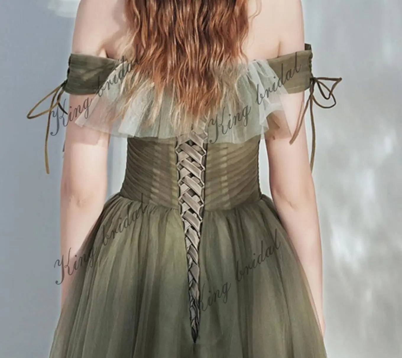 Schulterfreies Mesh-Ball-Abendkleid für Geburtstage, Cocktailparty-Kleider für Damen, formelles Abendkleid, Party-Hochzeitskleider 