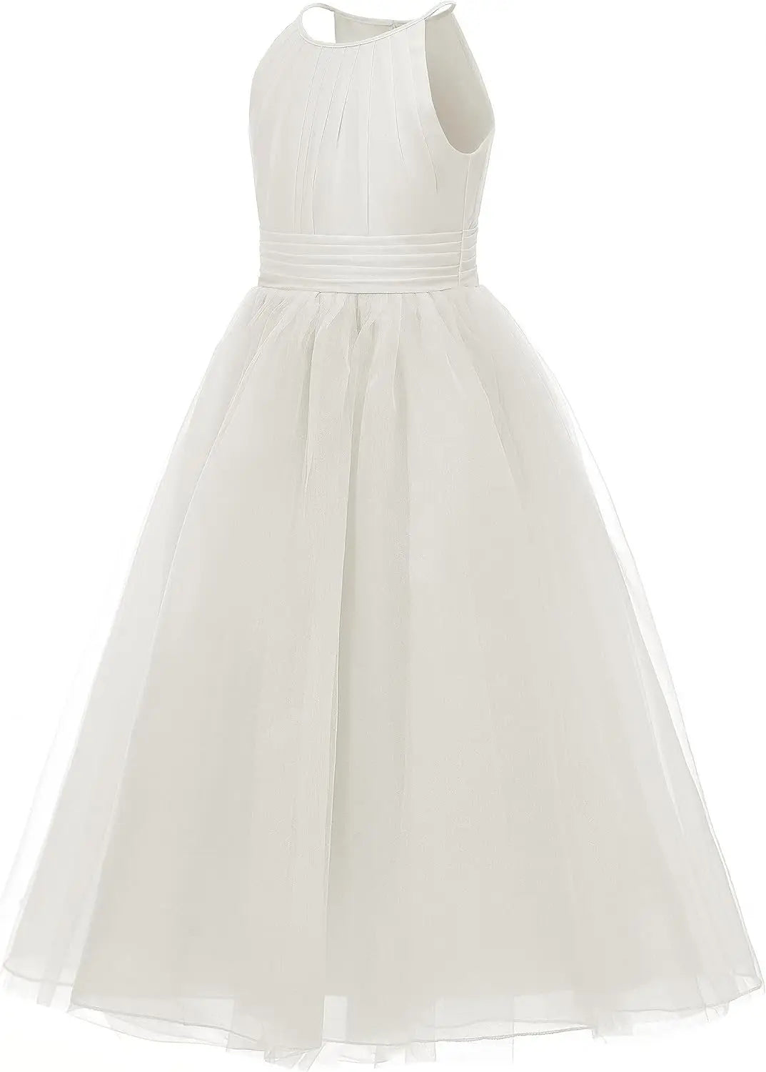 Vestidos de gasa de tul para niñas de flores, vestidos de fiesta para bodas, desfiles, vestidos de fiesta, vestidos de niñas para fiestas y bodas 