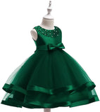 3M-9T Baby Pageant Dress Toddler Girls Tutu Gown Flower Girl Dresses baby girl dress princess dress