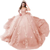 Sweetheart Ball Gown Quinceanera Dresses Bead Appliques Flower Long Prom Dress Party Gowns Vestidos  party dress