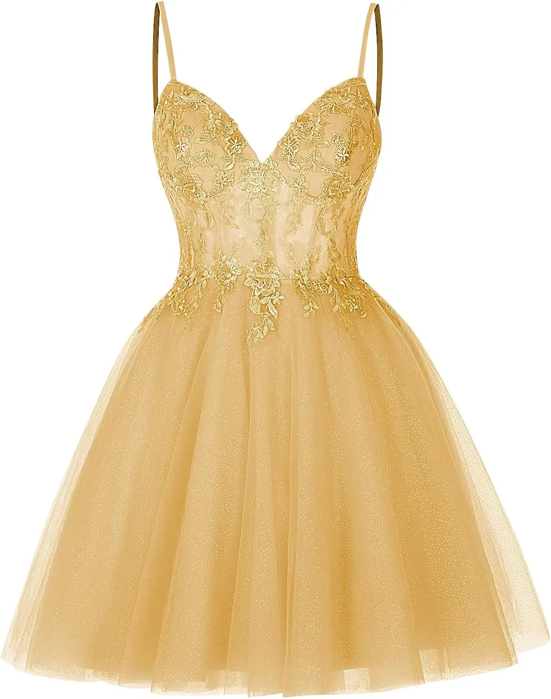 Pretty Short Lace Floral Homecoming Dresses for Teens Sparkly Tulle Illusion Prom Dress Cocktail Party Gowns Bridesmaid Gown