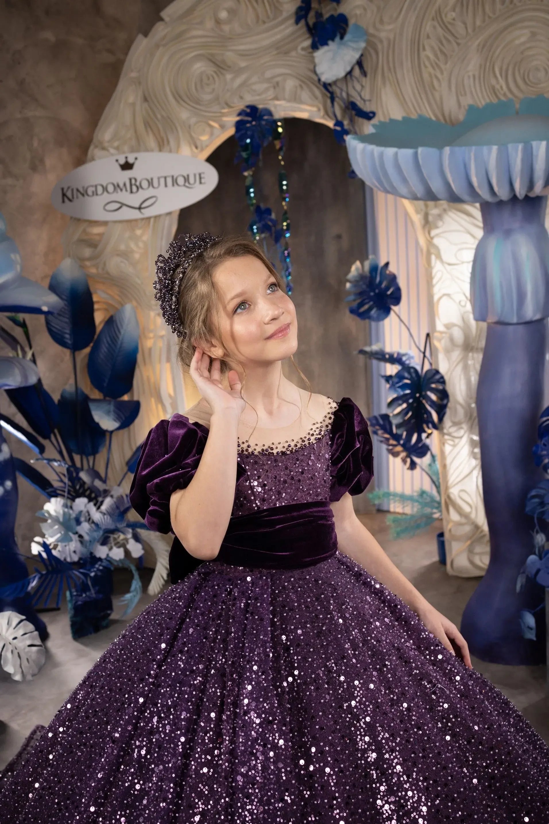 Vestidos de niña de las flores para boda, lentejuelas, largo hasta el suelo, para niñas, fiestas de cumpleaños, princesas, primera comunión, vestido de baile 