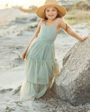 Boho Wedding Flower Girl Tulle Pageant Dresses for Kids First Communion Formal Dress Backless Prom Ball Gowns princess dress
