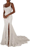 Vestidos de novia hechos a medida para novia, largos, bohemios, con encaje floral, apliques de tul, corsé, playa, línea A, vestidos de novia, vestidos de novia, mangas de encaje 