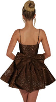 Maßgefertigte Damen-Heimkehrkleider mit quadratischem Ausschnitt und Pailletten für Teenager, A-Linie, kurzes Abschlussballkleid, Hochzeitsfeierkleid, Clubwear, Cocktailkleid 