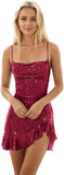 Sparkly Sequin Homecoming Dresses for Teens Short Tight Glitter Formal Prom Cocktail Party Gown for Women ball gown