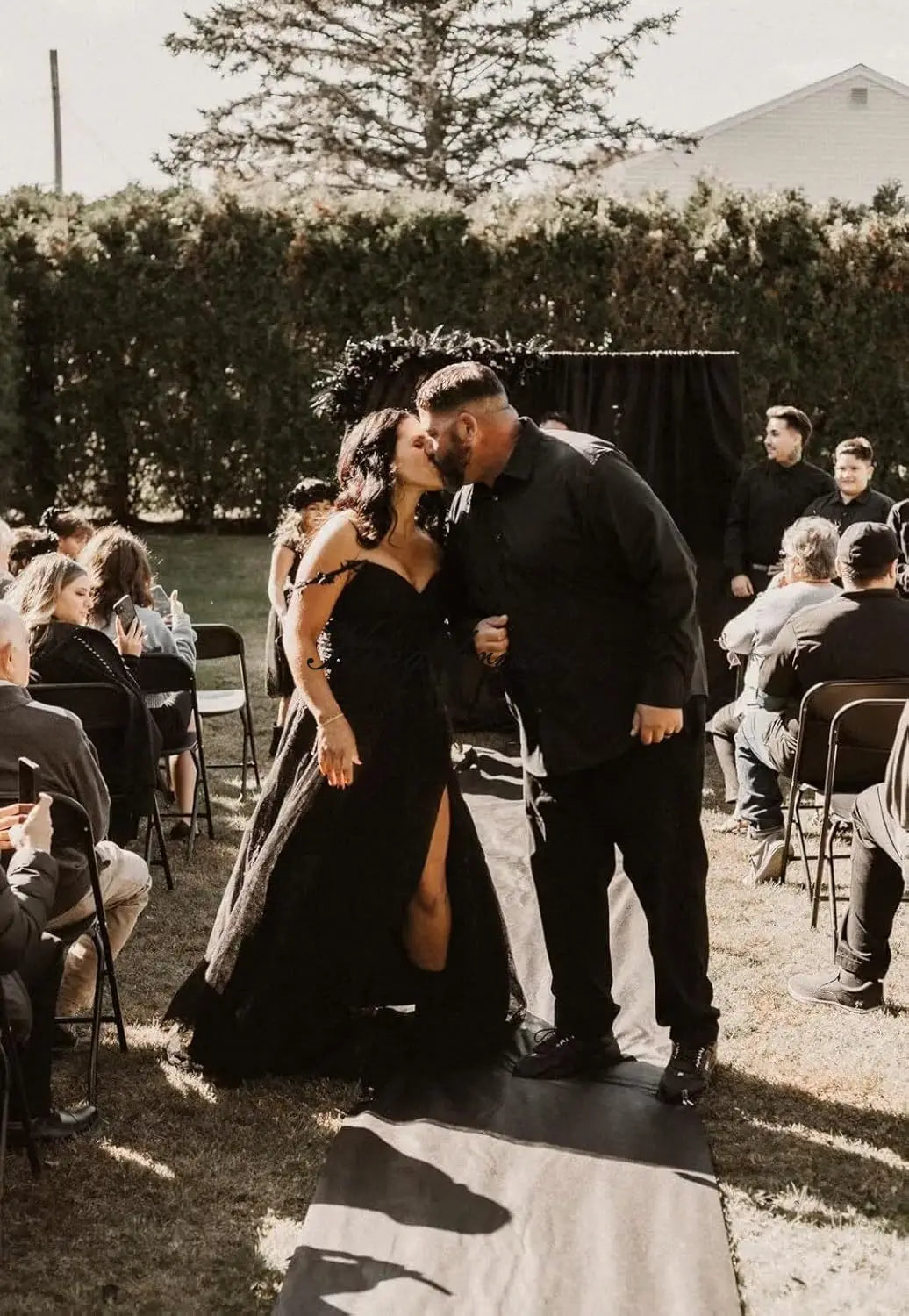 Lace Applique Tulle Prom Dresses for Women 2025 Spaghetti Straps Ball Gown Formal Evening Party Gown with Slit Wedding Party