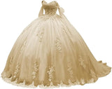 Off Shoulder Quinceanera Dresses Puffy Tulle Ball Gowns for Vestido de 15 años Lace Appliques Prom Dress prom dresses