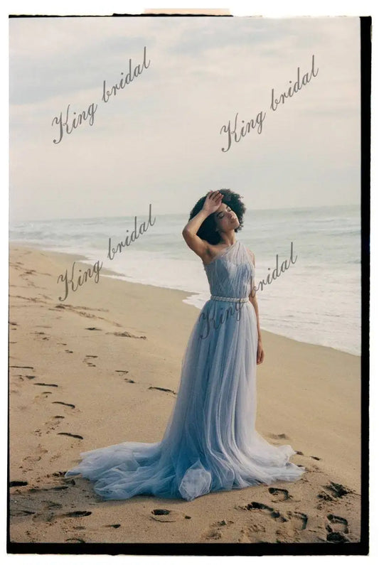 Vestido de novia de un solo hombro con corsé drapeado, vestido de novia, vestido de fiesta formal de noche, vestido de fiesta elegante para mujer 