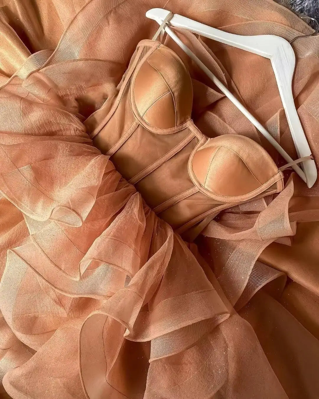Vestido de fiesta corto de tul con tirantes finos y volantes 2025, vestidos de fiesta altos y bajos para adolescentes, vestido de graduación 