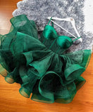 Organza Tüll Homecoming Kleider Spaghettiträger Lagen Kurzes Ballkleid Sweetheart Cocktailkleid Cocktailkleid 