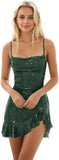 Sparkly Sequin Homecoming Dresses for Teens Short Tight Glitter Formal Prom Cocktail Party Gown for Women ball gown