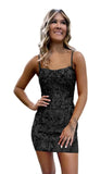 Sparkly Short Tight Homecoming Dress 2025 for Teens Spaghetti Straps Sequin Formal Evening Gown evening dresses  prom dresses