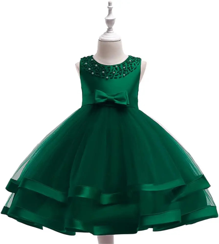 3M-9T Baby Pageant Dress Toddler Girls Tutu Gown Flower Girl Dresses baby girl dress princess dress