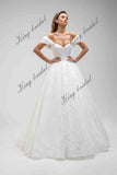 Benutzerdefinierte Blume Organza Brautkleid TÜLL HOCHZEITSKLEID Boho Träger Brautkleider Sweetheart Brautkleider A Linie Brautkleid 