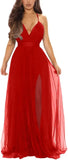 Women's Sexy Deep V Neck Split Cocktail Party Formal Bridesmaid Maxi Dress evening dresses  prom party dresses