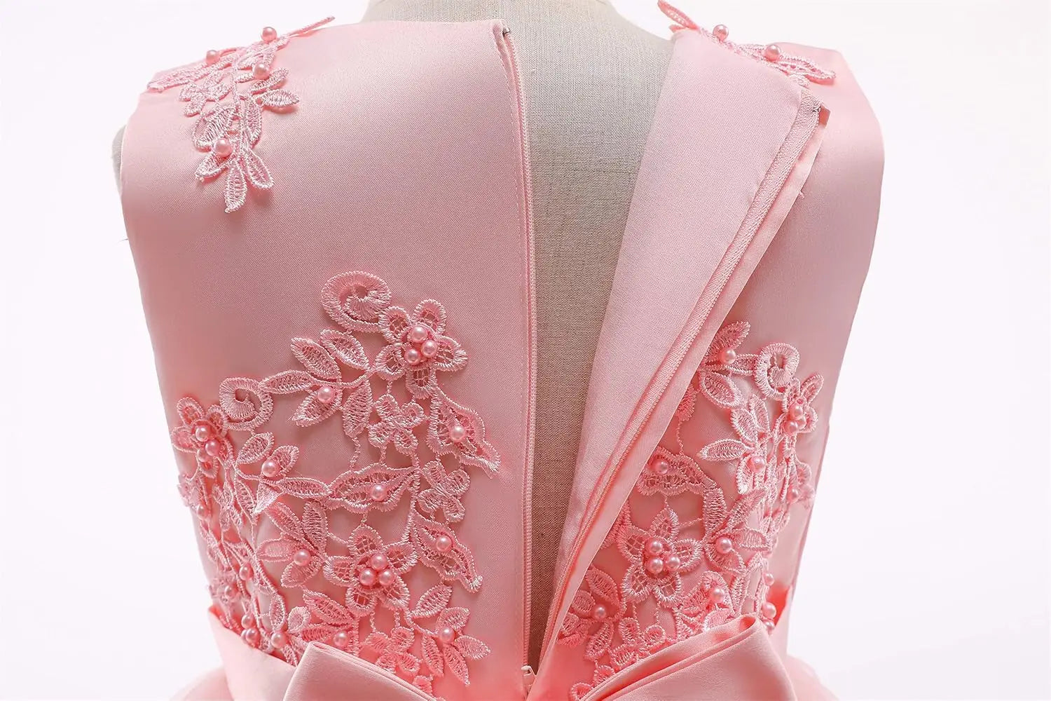 Little/Big Girls Lace Bridesmaid Dress Flower Kid Wedding Ball Gown Toddler Princess Pageant Evening Dresses princess dress