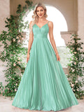 Elegant A-line Green Evening Dress Luxury Floor Length Women Backless Formal Wedding Party Prom Cocktail Dress Gowns