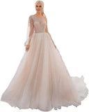 One Shoulder Appliques Tulle Prom Dresses Glitter Ball Gown Wedding Dress Princess Formal Gown
