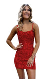 Sparkly Short Tight Homecoming Dress 2025 for Teens Spaghetti Straps Sequin Formal Evening Gown evening dresses  prom dresses