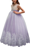 Flower Girl Dress for Wedding Kids Lace Pageant Ball Gowns princess dress ball gown  girls dresses for party and wedding