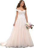 Vestidos de novia con apliques de encaje para novia 2025, vestidos de novia para bodas en la playa para mujeres, vestido de novia de talla grande 