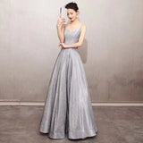 Elegant Glitter Banquet Dresses Women Fashion Spaghetti Straps Slimming Starry Sky Evening Party Dress Sexy Gown Prom Dress