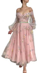 Floor Length-pink