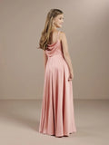 Mädchen Träger Junior Brautjungfer Kleid für Hochzeit Satin Festzug Blumenmädchen Kleider Festzug für Teenager Prinzessin Kleid 