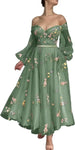 Floor Length-green