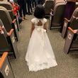 Erstkommunionkleider Blumenmädchenkleid Schnür-Kommunionkleid Ballkleid Mädchenkleid Festzugskleider für Mädchen Prinzessin 