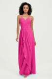 Halter Chiffon Simple Bridesmaid Dresses Formal Evening Party gowns Dress Sleeveless