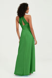 Halter Chiffon Simple Bridesmaid Dresses Formal Evening Party gowns Dress Sleeveless