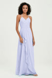 Halter Chiffon Simple Bridesmaid Dresses Formal Evening Party gowns Dress Sleeveless