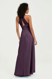 Halter Chiffon Simple Bridesmaid Dresses Formal Evening Party gowns Dress Sleeveless