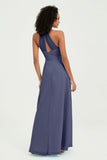 Halter Chiffon Simple Bridesmaid Dresses Formal Evening Party gowns Dress Sleeveless