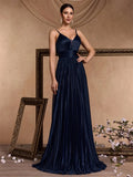 Elegant A-line Green Evening Dress Luxury Floor Length Women Backless Formal Wedding Party Prom Cocktail Dress Gowns