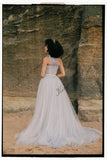 One shoulder wedding dress Draped Corset bridal gown  evening prom dresses formal party dress women elegant