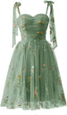 Knee Length-green