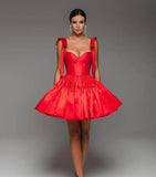 Spaghetti Strap Sweetheart Homecoming Dresses A Line Prom Dress Short Mini Prom Formal Evening Ball Gowns Party Gown