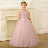 Flower Girl Dress for Wedding First Communion Dresses Puffy Tulle Kids Pageant Ball Gowns princess dress flower girl gown