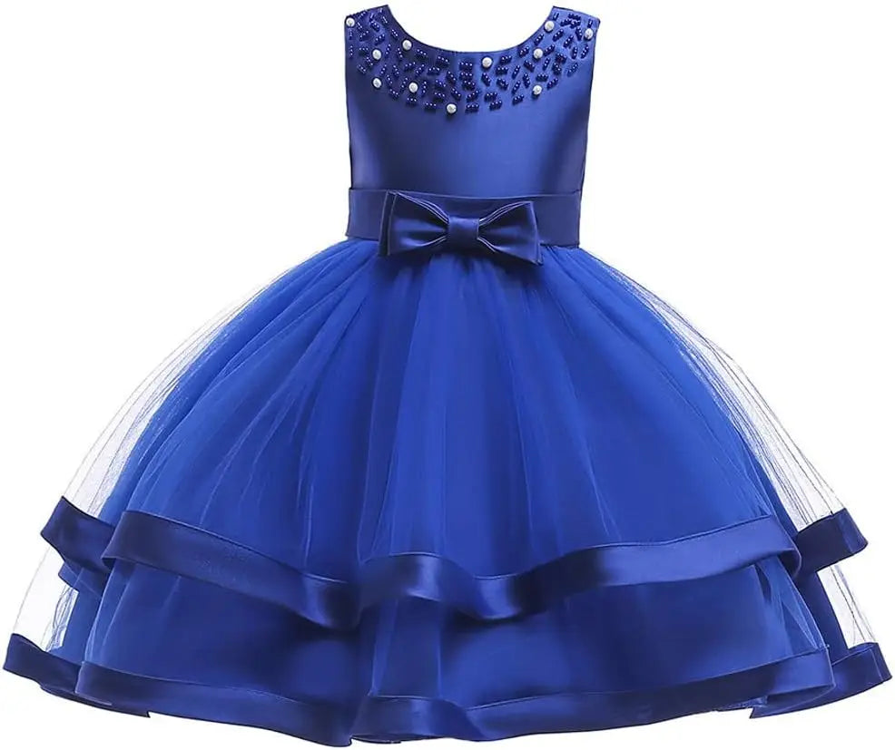 3M-9T Baby Pageant Dress Toddler Girls Tutu Gown Flower Girl Dresses baby girl dress princess dress
