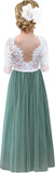 Vestido de tul con tutú recto de corte A con espalda de encaje y rosas para niña, vestido de fiesta para niña de las flores, vestidos para niñas para fiestas y bodas, vestidos de dama de honor 