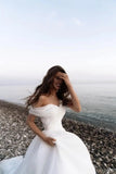 Custom made One Shoulder Tulle Prom Dresses Long Quinceanera Dress Ball Gown Organza Puffy Wedding Dress for Bride Bridal Gowns