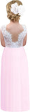 Vestido de tul con tutú recto de corte A con espalda de encaje y rosas para niña, vestido de fiesta para niña de las flores, vestidos para niñas para fiestas y bodas, vestidos de dama de honor 
