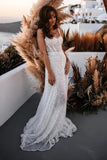 Sparkly A Line Sweetheart Mermaid Sequins Wedding Dresses