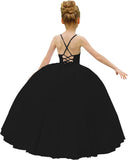 Flower Girl Dress Crossed Straps Lace Wedding Dresses Party Bridesmaid Ball Gown princess dress  pageant dresses for girls