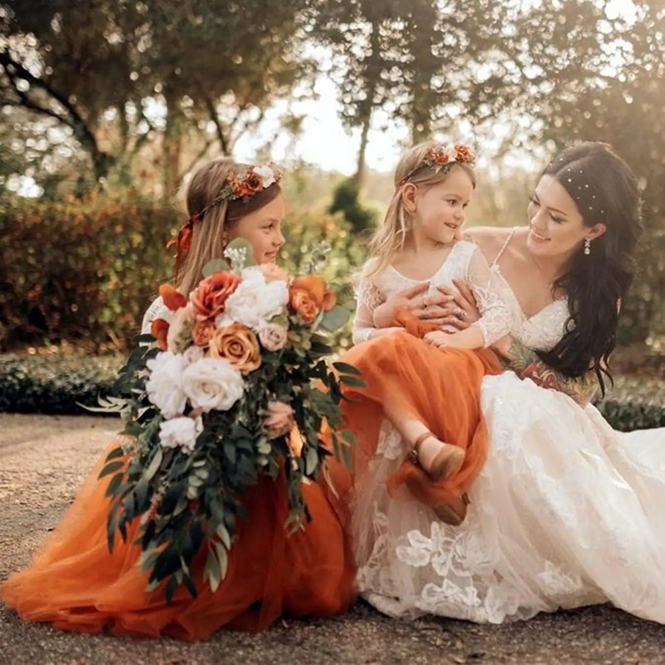 Vestido de tul con tutú recto de corte A con espalda de encaje y rosas para niña, vestido de fiesta para niña de las flores, vestidos para niñas para fiestas y bodas, vestidos de dama de honor 