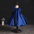 Baby Girls Wedding Birthday Bownot Dresses Clothing Toddler Kids Princess Party Ball Holy Communion Gown Customized Flower
