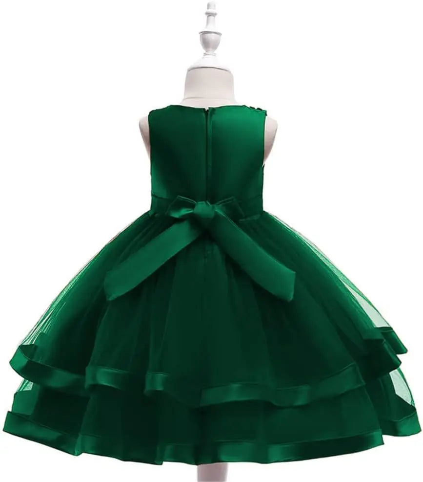 3M-9T Baby Pageant Dress Toddler Girls Tutu Gown Flower Girl Dresses baby girl dress princess dress